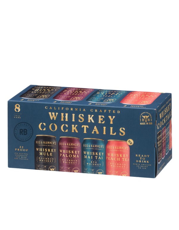 Rod and Hammer's Cocktails Variety (8 Pack) x 355ml