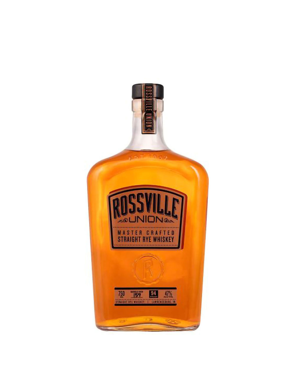 Rossville Union Master Crafted Straight Rye Whiskey