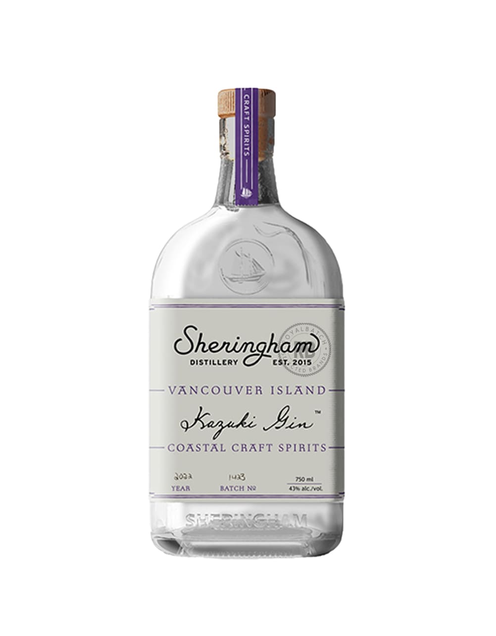 Sheringham Distillery Vancouver Island Kazuki Gin 2021