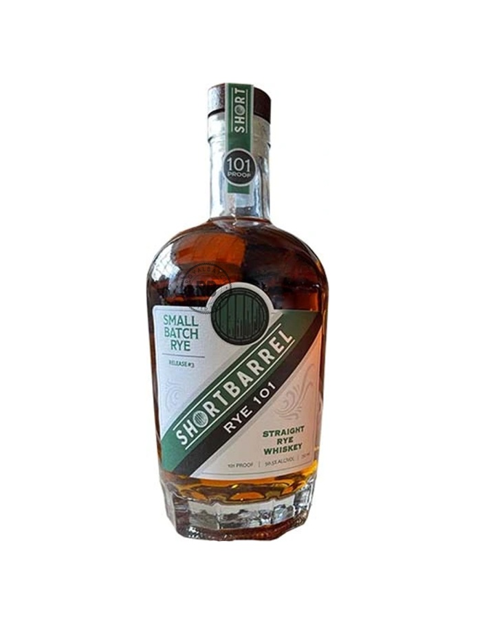 Shortbarrel Rye 101 Straight Rye Whiskey