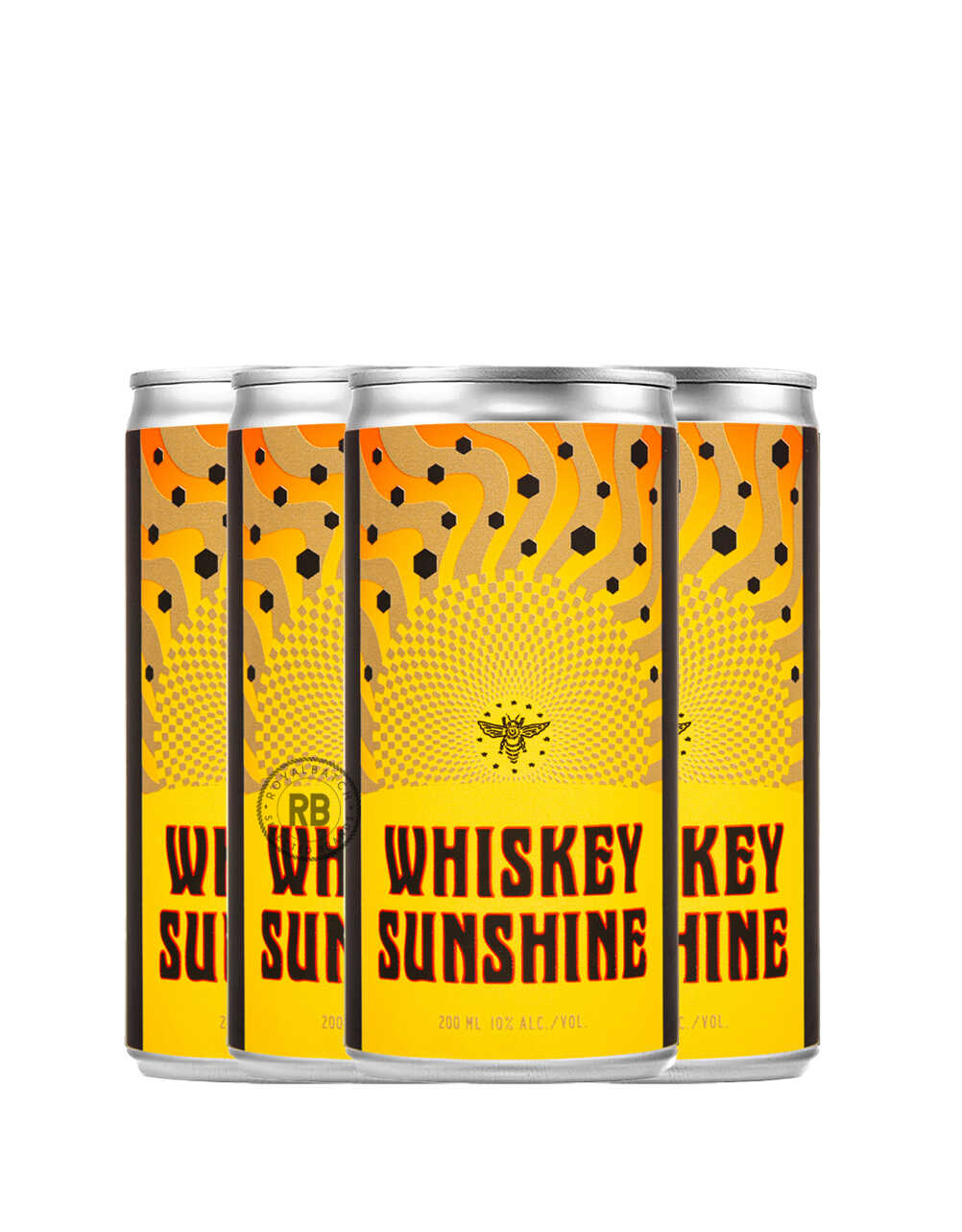 Slow & Low Whiskey Sunshine 4 Pack x 200ml