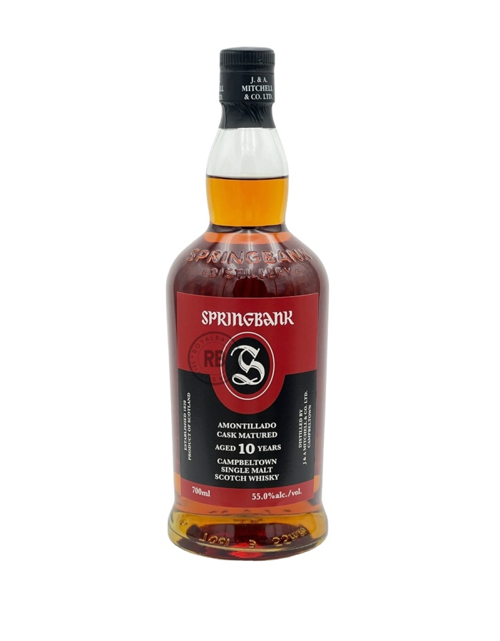 Springbank Distillery 10 Year Old Amontillado Cask Matured Scotch Whisky