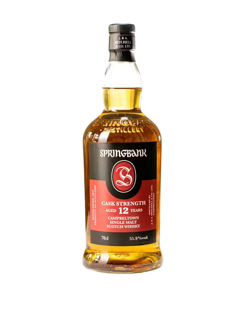 Springbank Distillery 12 Year Old Cask Strength Campbeltown Scotch Whisky