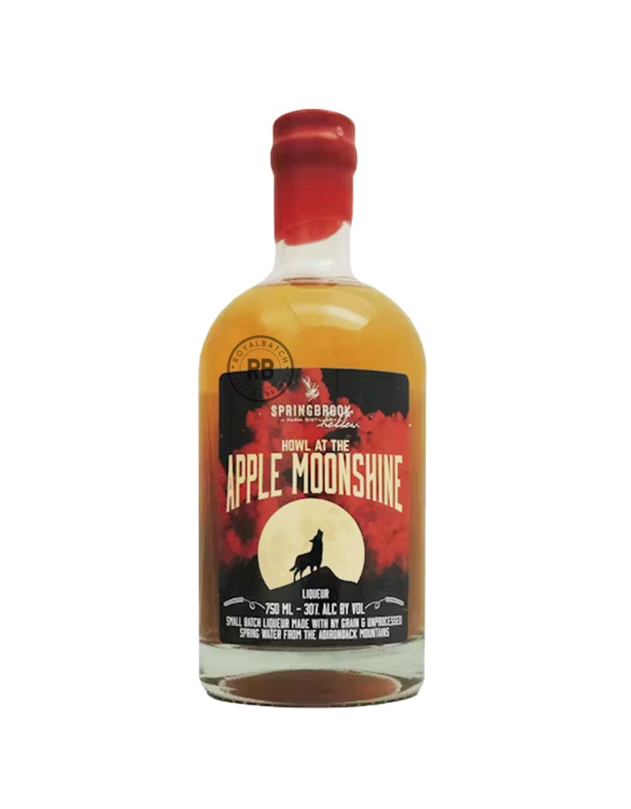Springbrook Hollow Farm Distillery Howl at the Apple Moonshine Liqueur