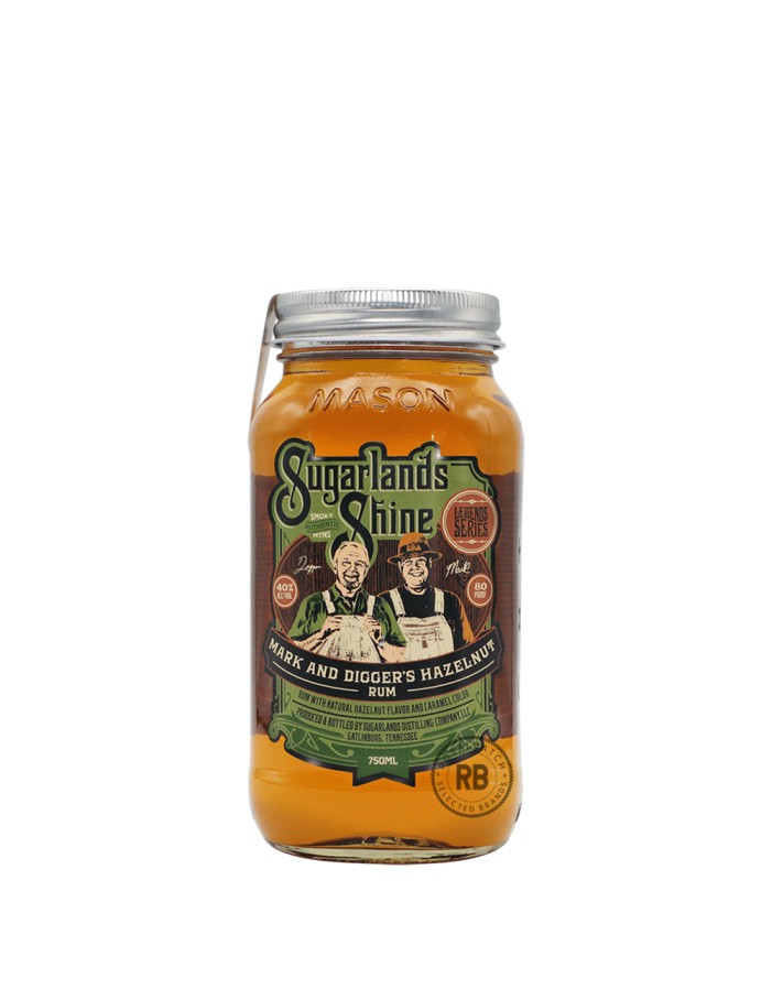 Sugarlands Mark & Digger's Hazelnut Rum Legends Series