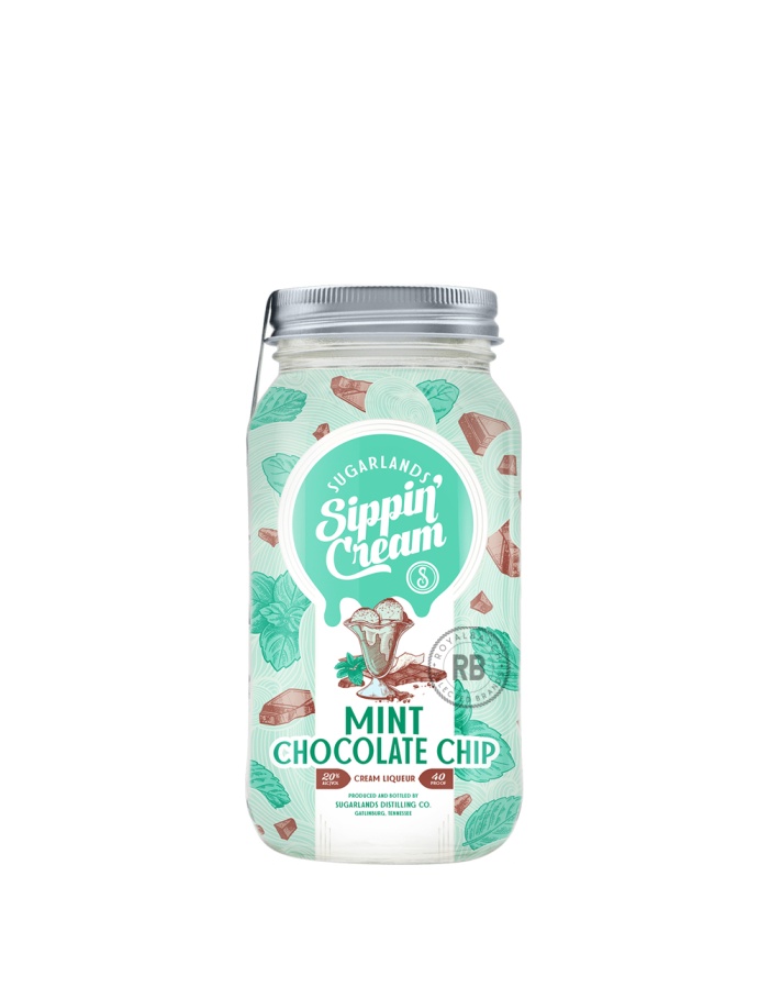 Sugarlands Mint Chocolate Chip Sippin’ Cream Liqueur