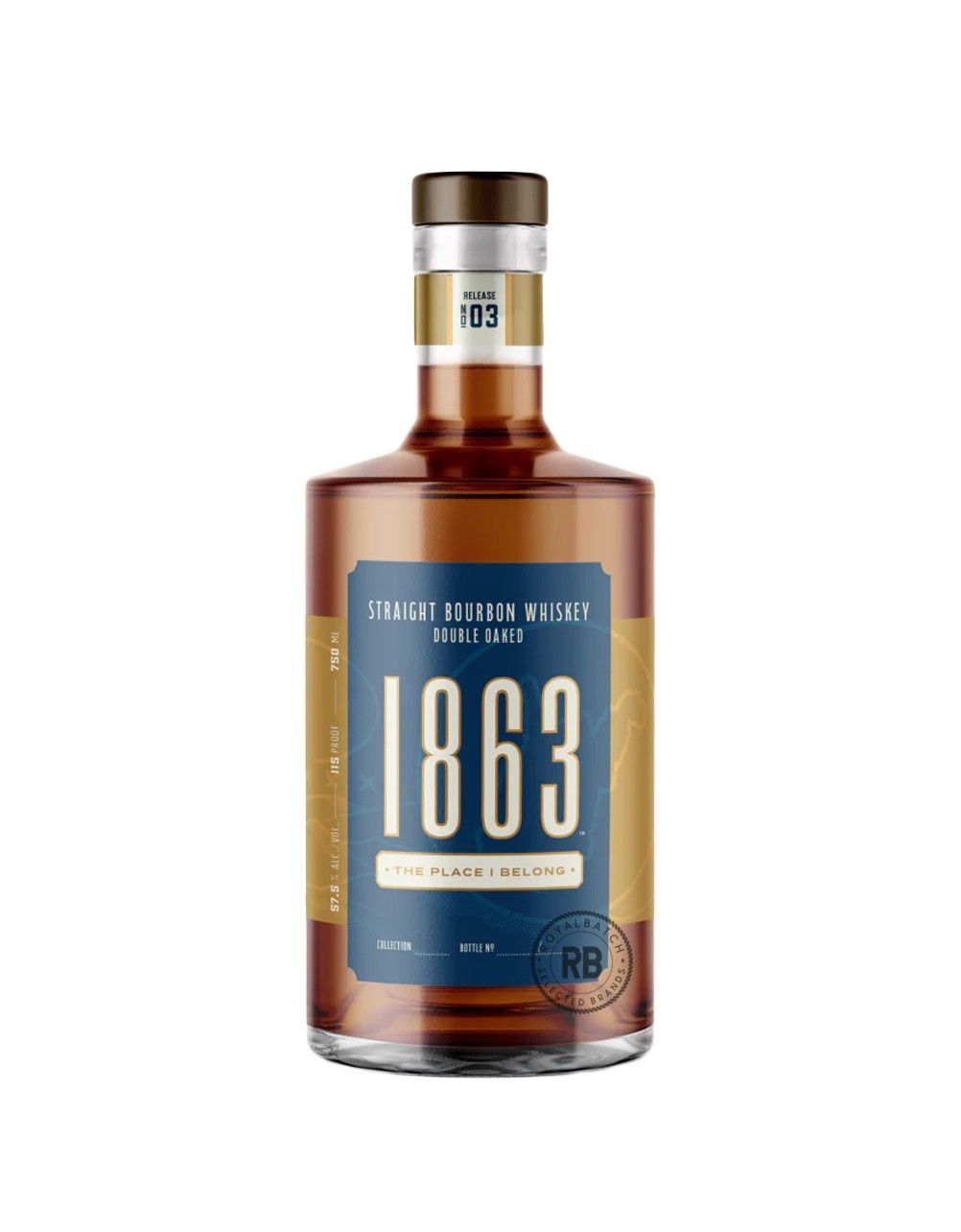 Swilled Dog 1863 The Place I Belong Double Oaked Straight Bourbon Whiskey