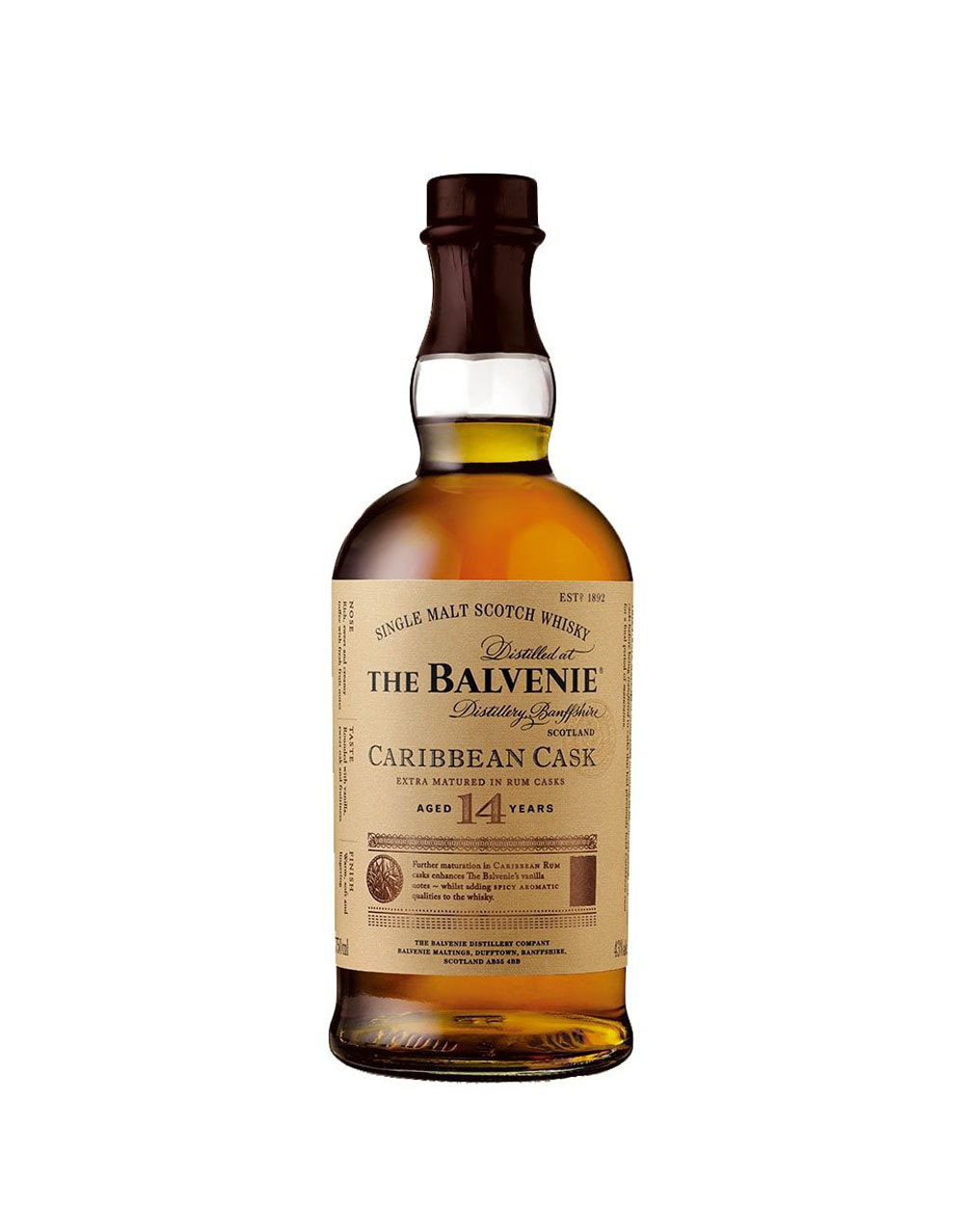 The Balvenie Caribbean Cask Aged 14 Years