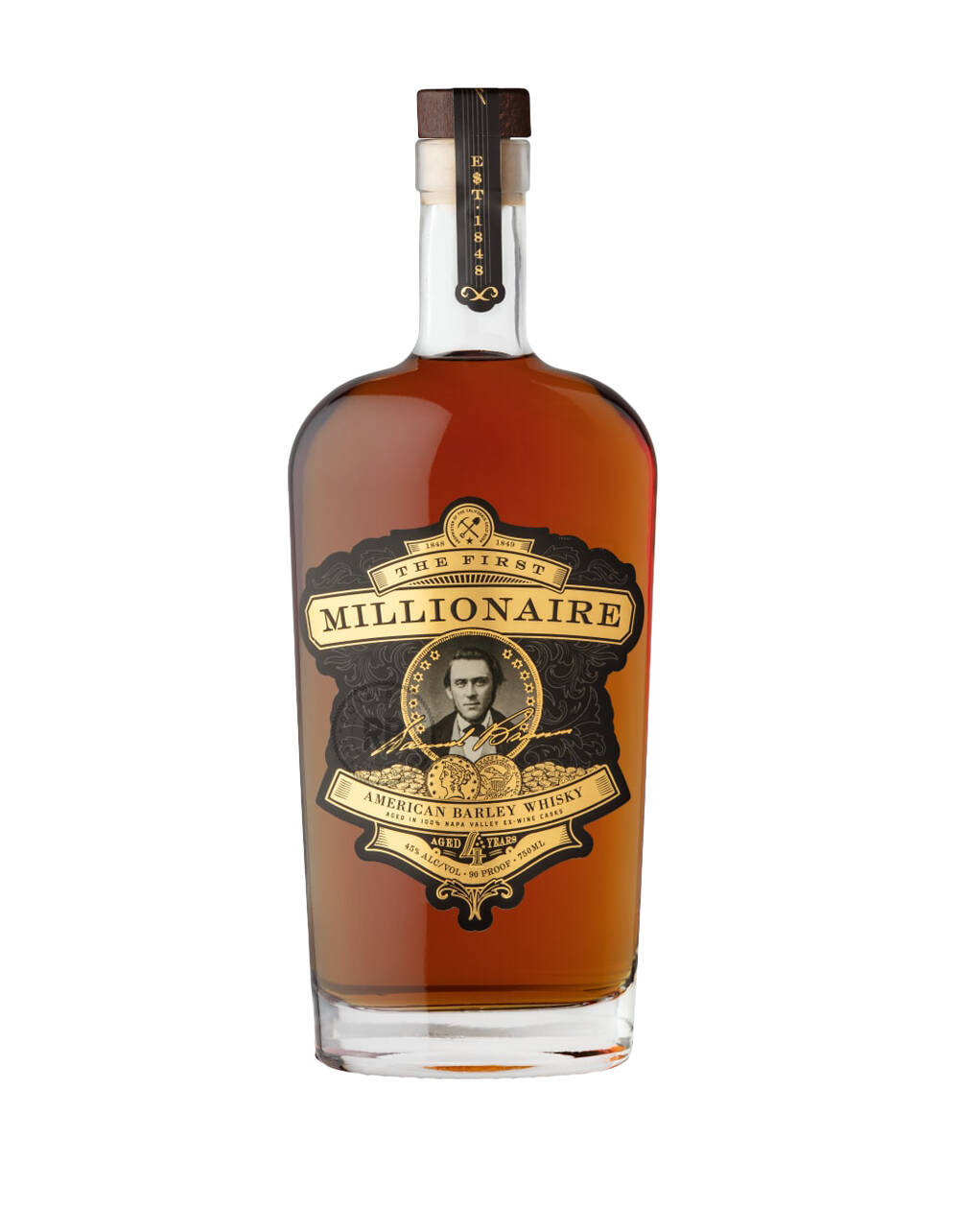 The First Millionaire American Barley Whisky