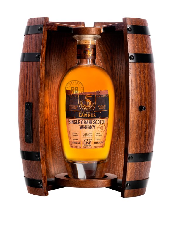 The Perfect Fifth Cambus Single Grain Single Cask Strength 41 Year Old Scotch Whisky