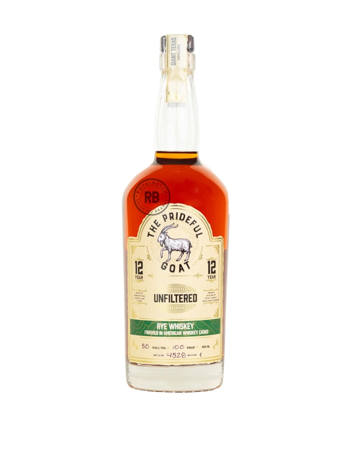 The Prideful Goat 12 Year Old Rye Whiskey