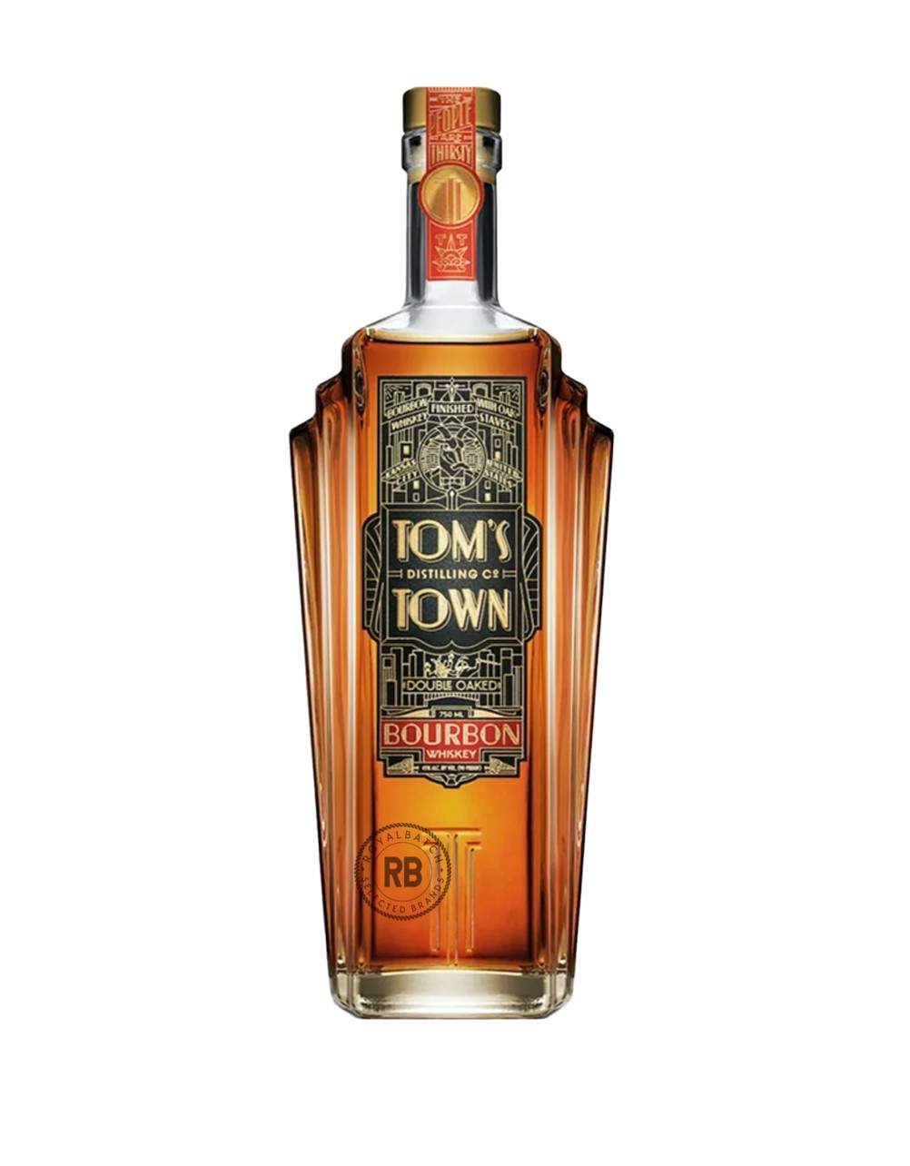 Tom's Town Double Oaked Bourbon Whiskey