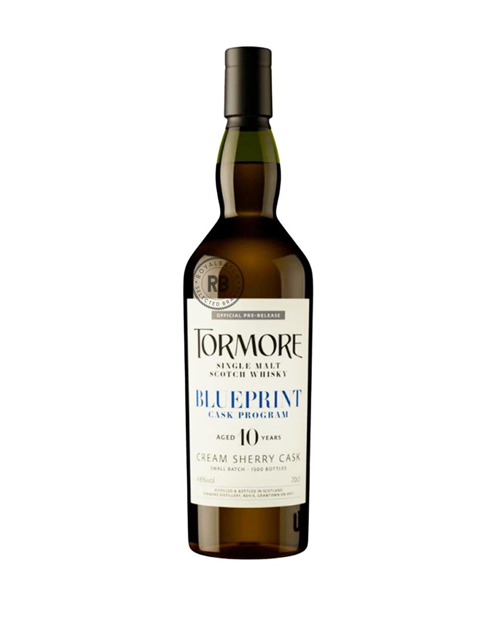 Tormore 10 Year Old Blueprint Cream Sherry Cask Single Malt Scotch Whisky