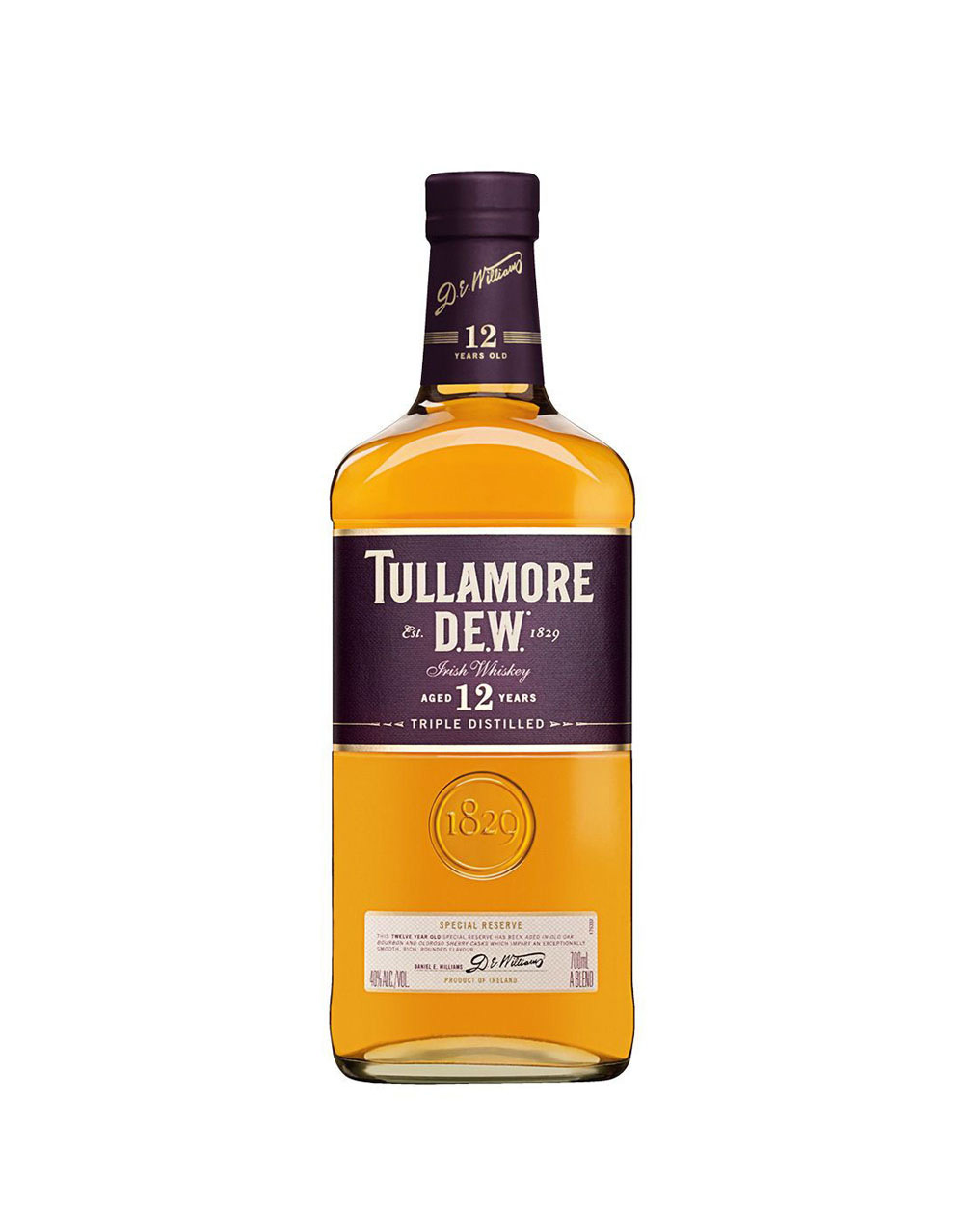 Tullamore D.E.W. 12 Year Old Special Reserve Whiskey