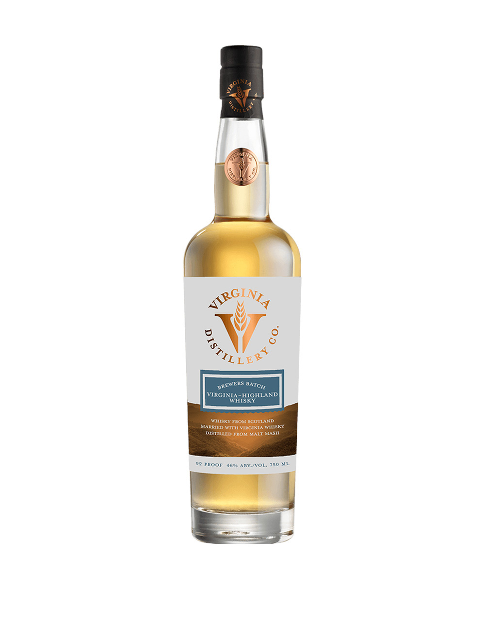Virginia Distillery Brewer’s Batch Virginia Highland Whisky