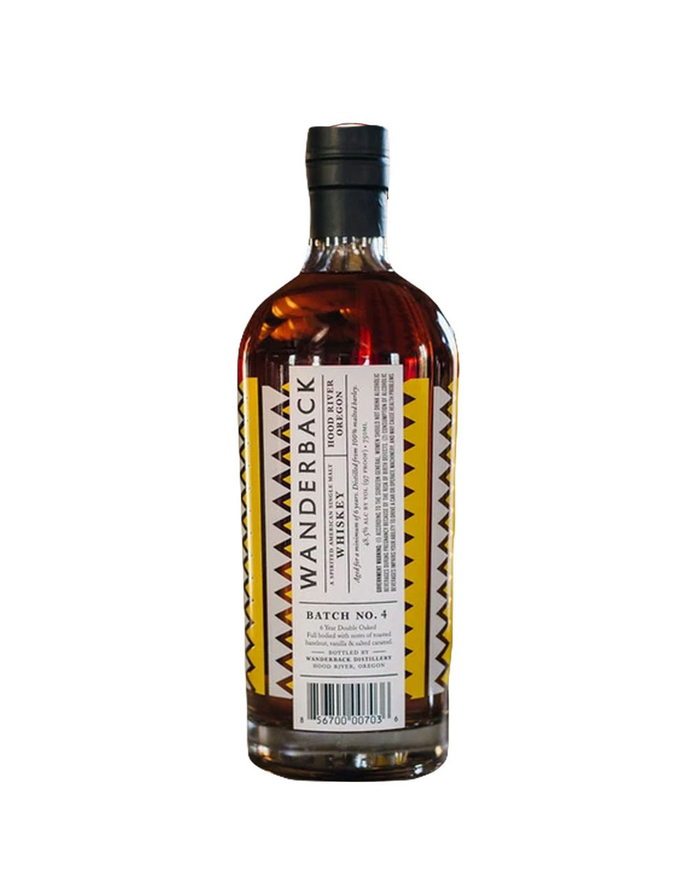 Wanderback Whiskey Co. Batch No. 4