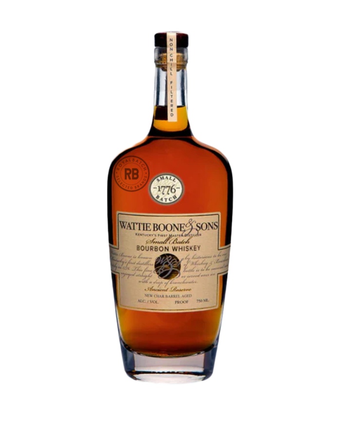 Wattie Boone & Sons Ancient Reserve 10 Year Old Small Batch Bourbon Whiskey