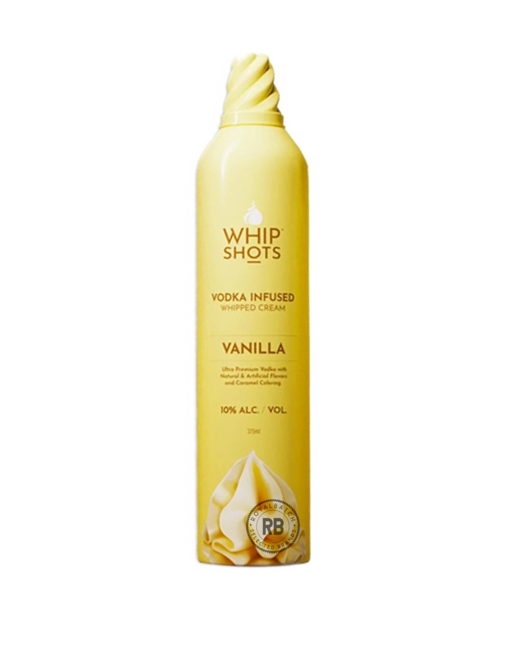 Whip Shots Vanilla Vodka Infused Whipped Cream By Cardi B 375ml