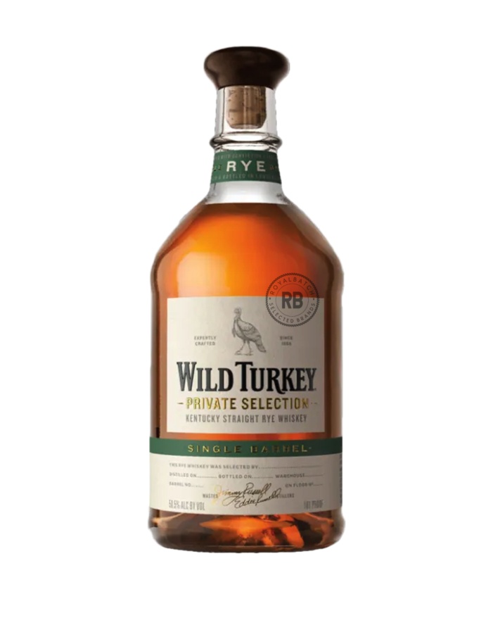 Wild Turkey Private Selection Single Barrel Series S3B21 Rye Whiskey