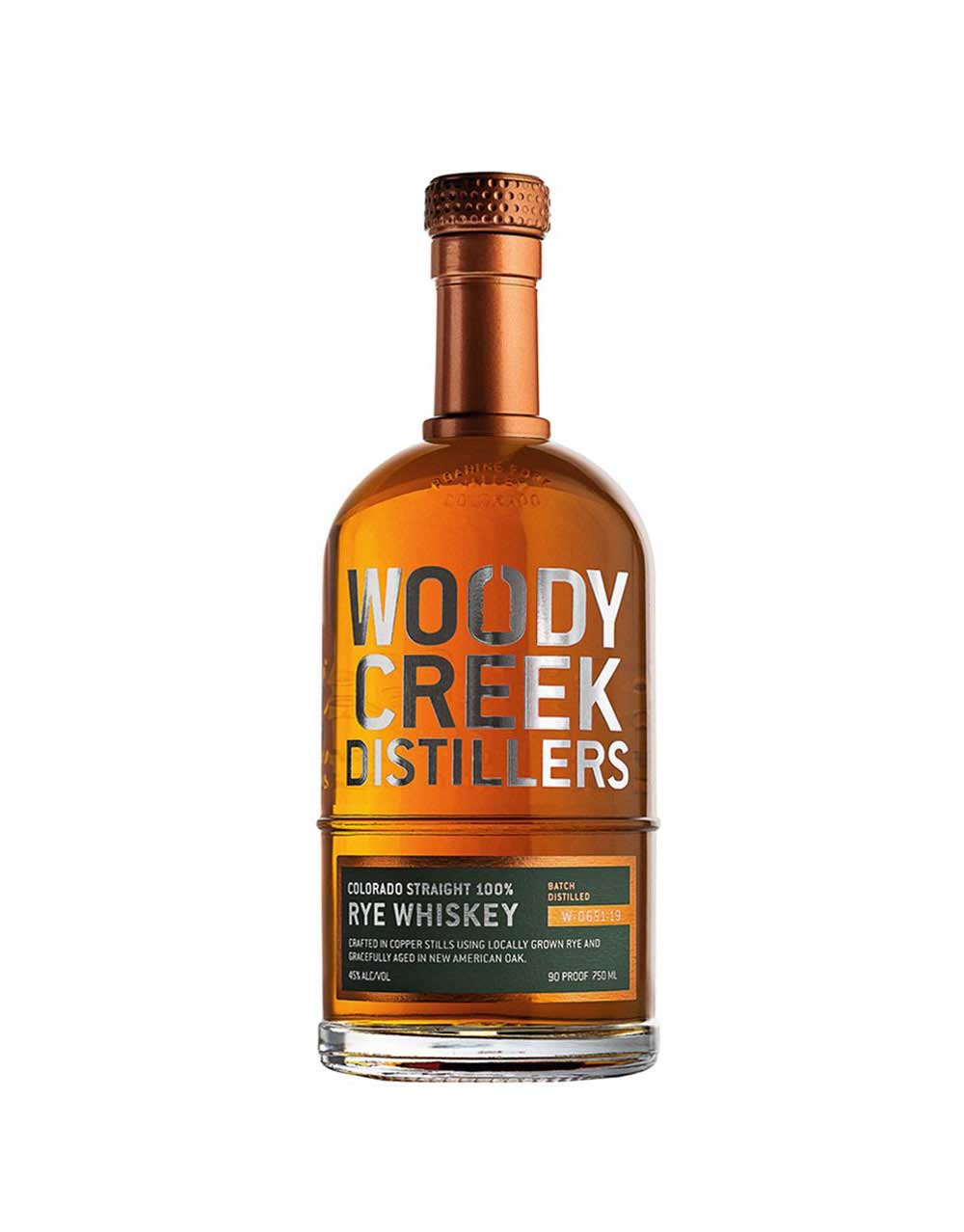 Woody Creek Distillers Rye