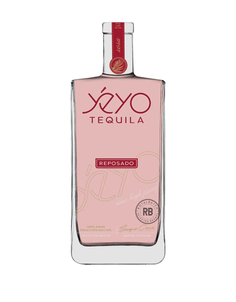 Yeyo Reposado Rosa High Proof Tequila