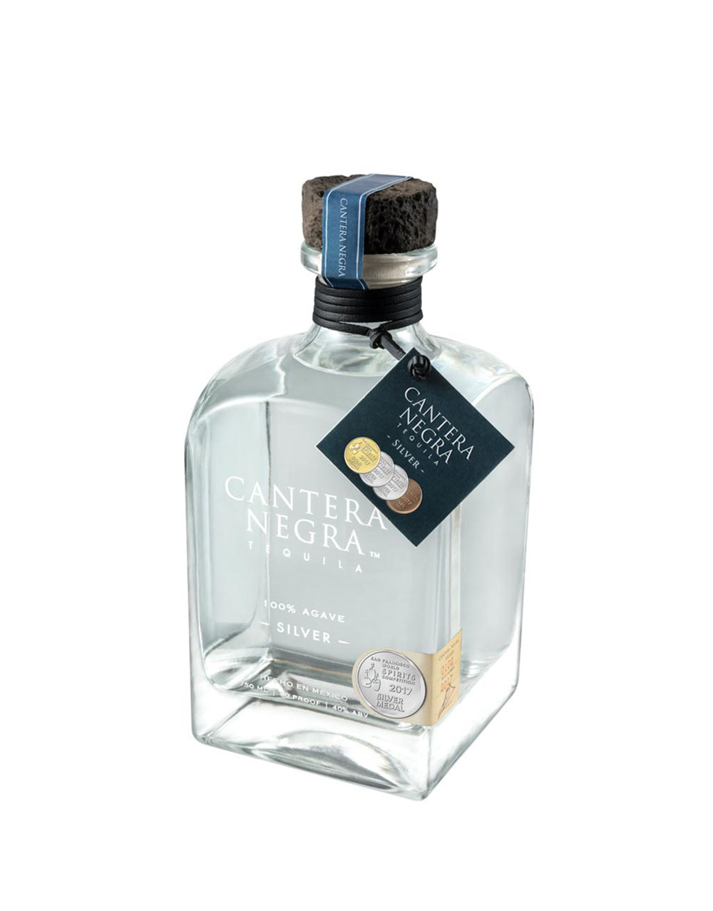 Cantera Negra Silver Tequila
