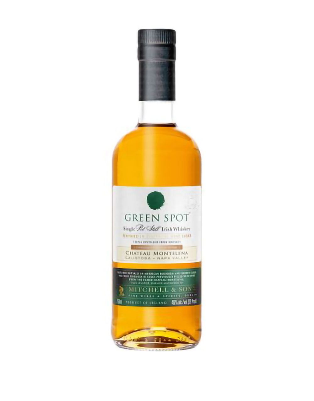 Green Spot Chateau Montelena Single Pot Still Irish Whiskey