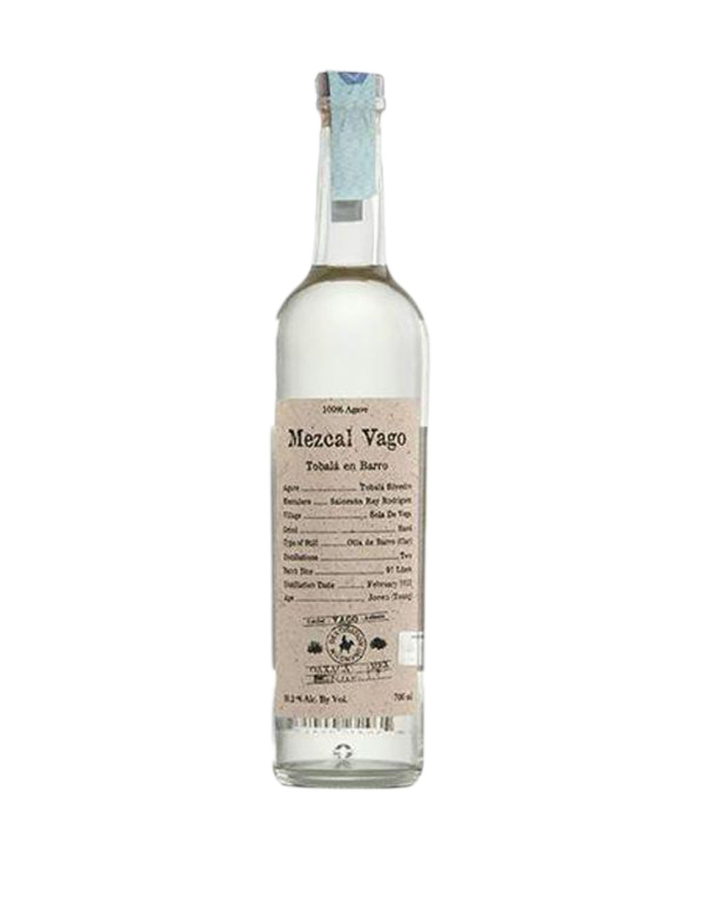 Mezcal Vago Olla de Barro Tobala