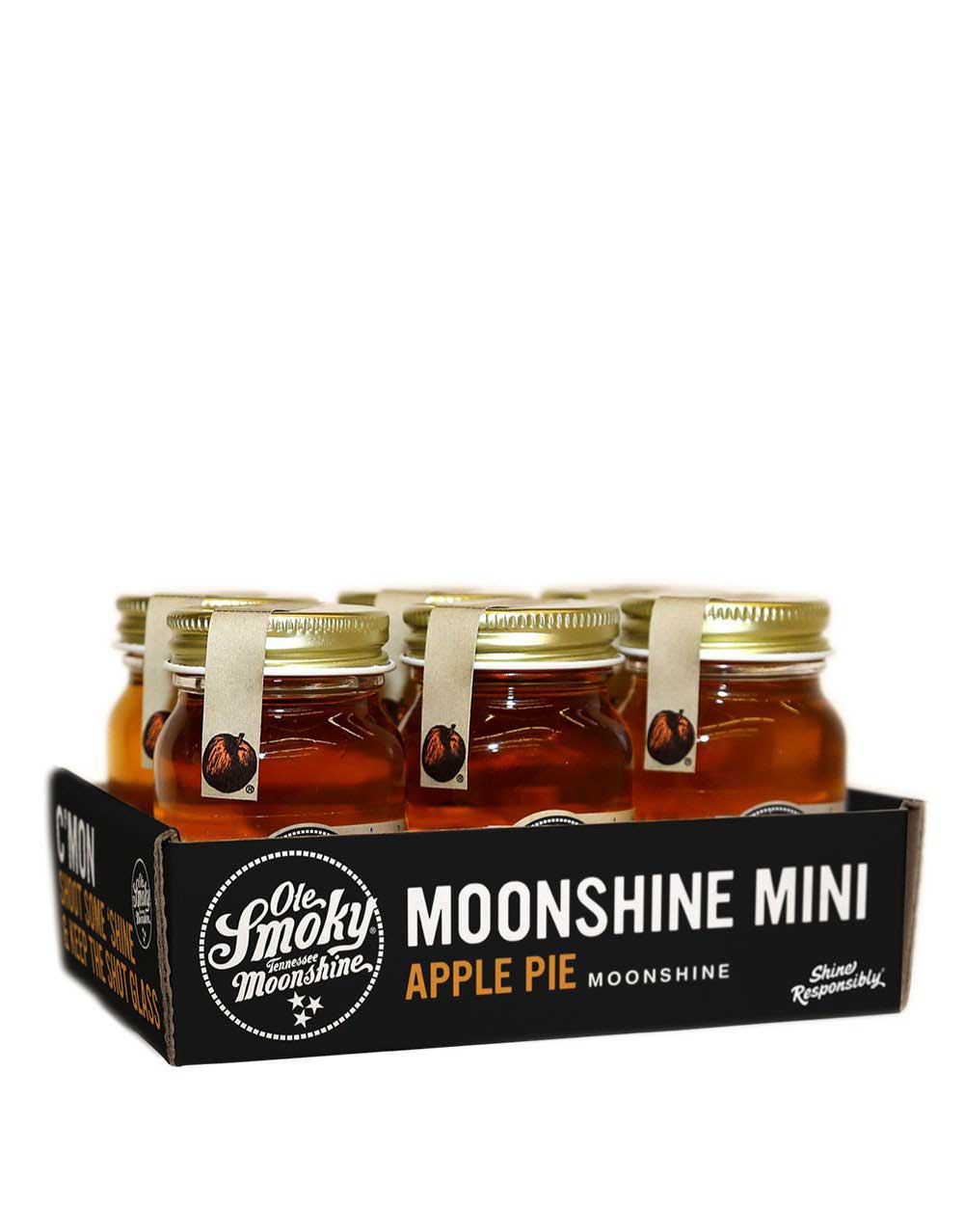 Ole Smoky Apple Pie Moonshine Minis 6 Pack x 50ml