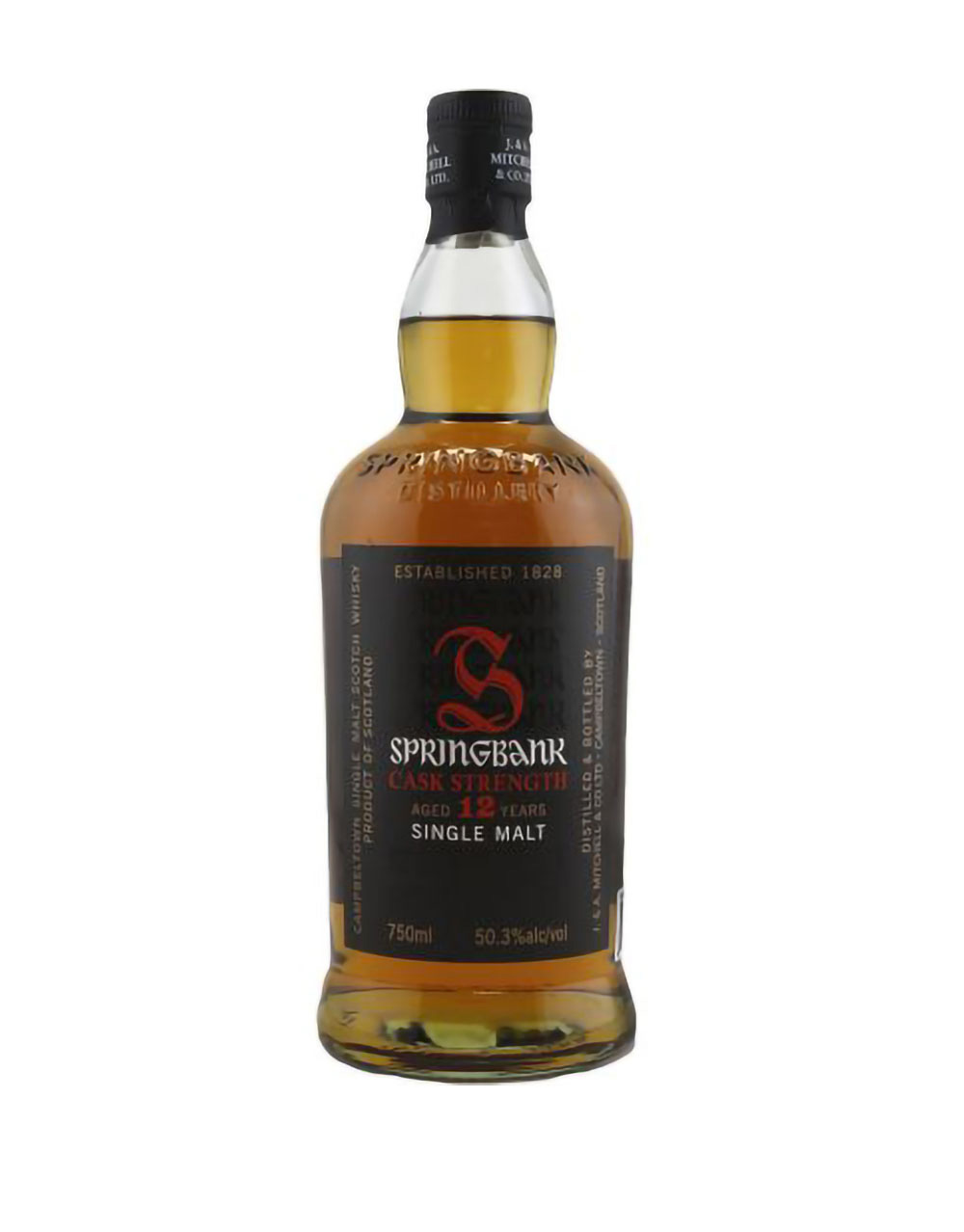 Springbank 12 Year Old Scotch Whisky (Cask Strength)