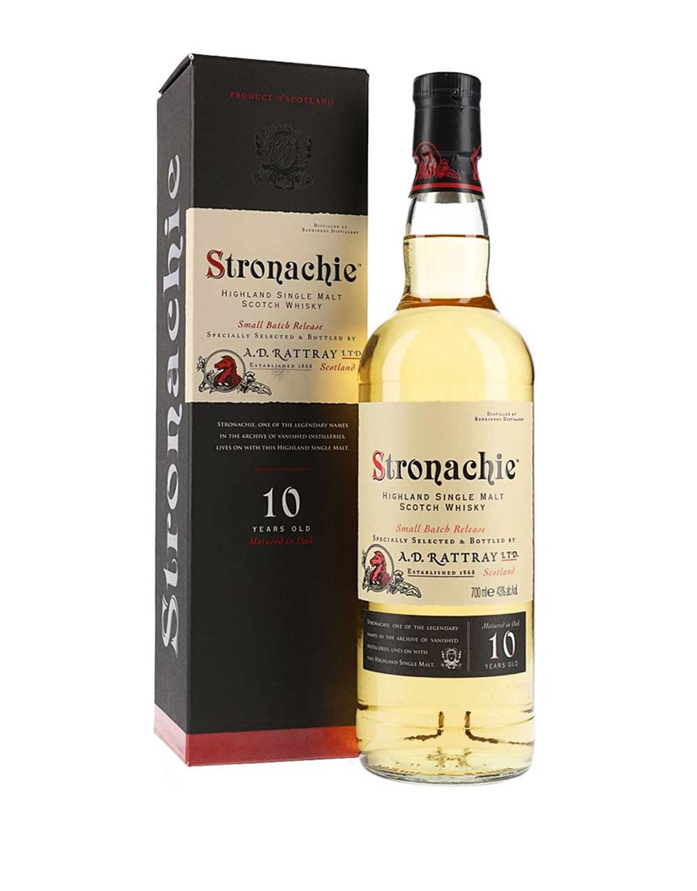 Stronachie Small Batch Release 10 Year Single Malt