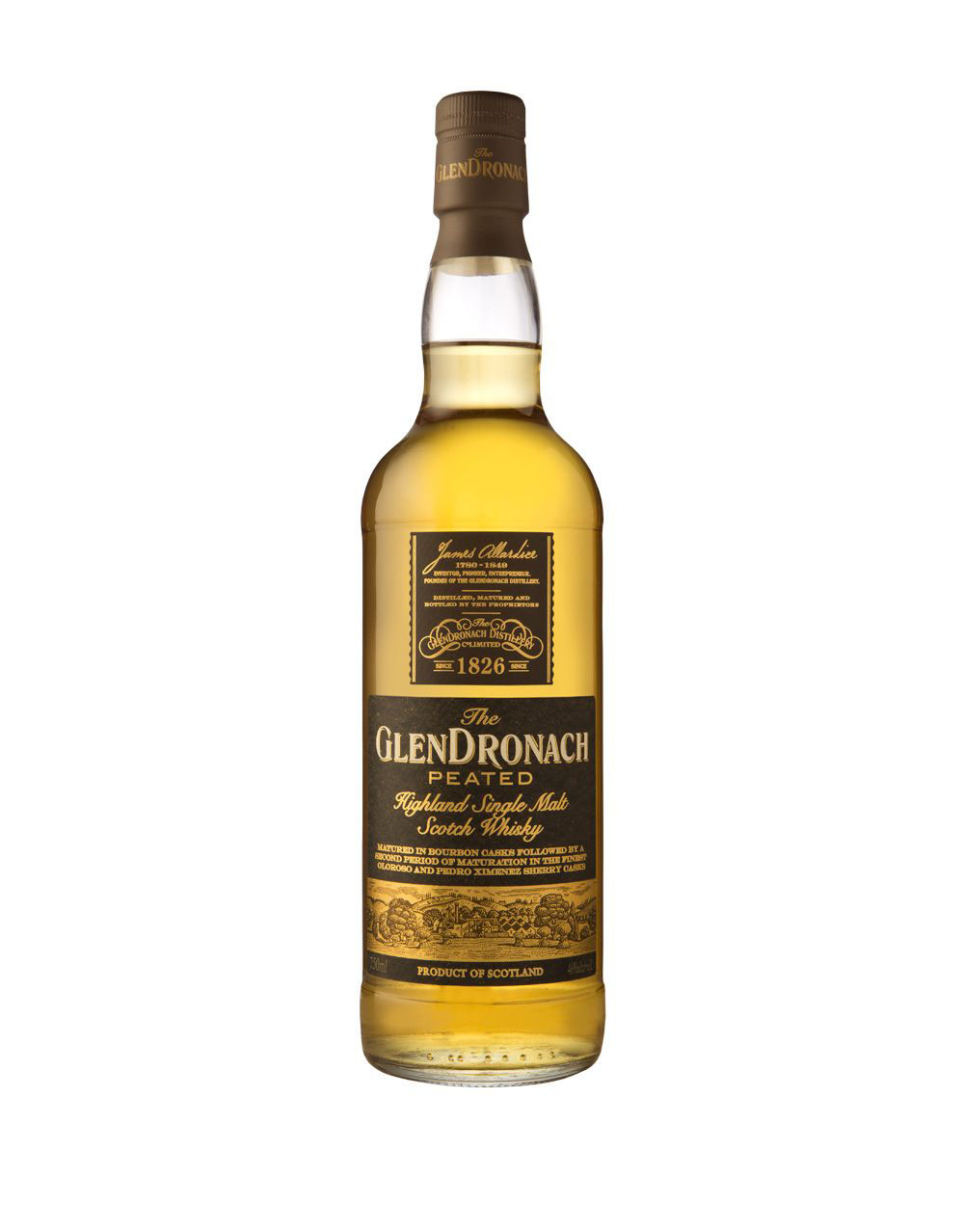 The Glendronach Peated Highland Single Malt Scotch Whisky