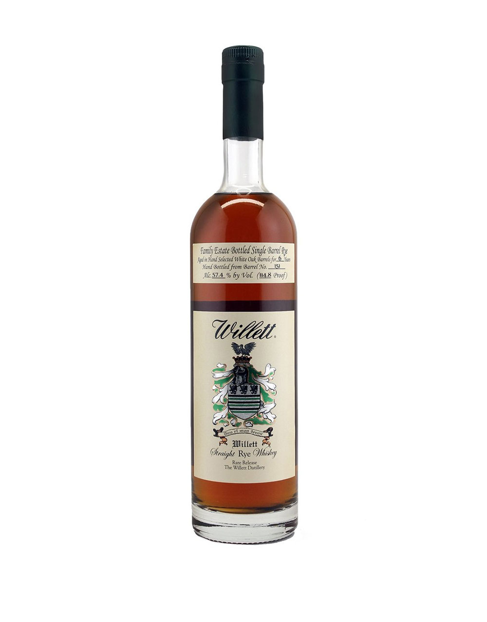 Willett 6 Year Old Single Barrel Rye Whiskey