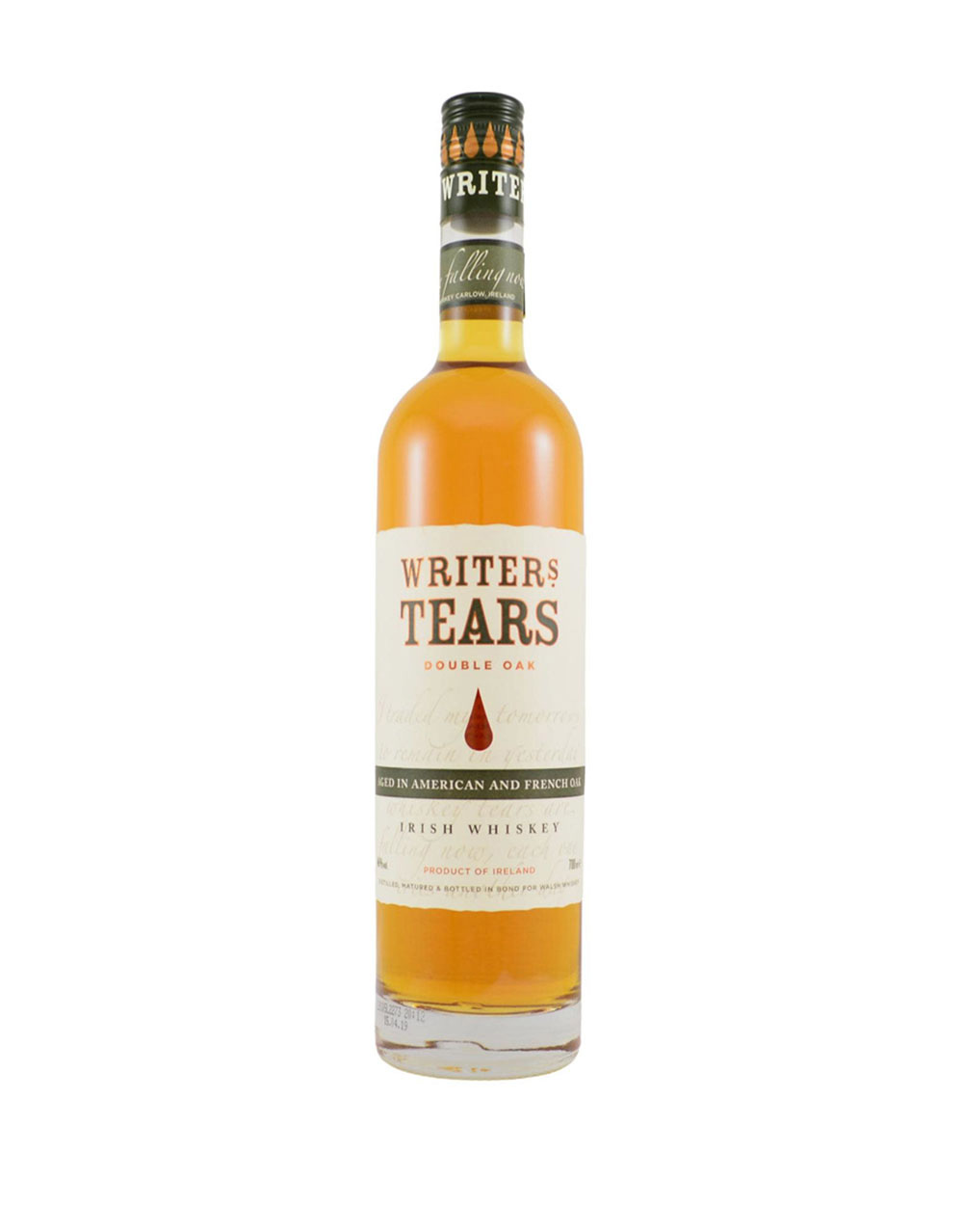 Writers Tears Double Oak Irish Whiskey