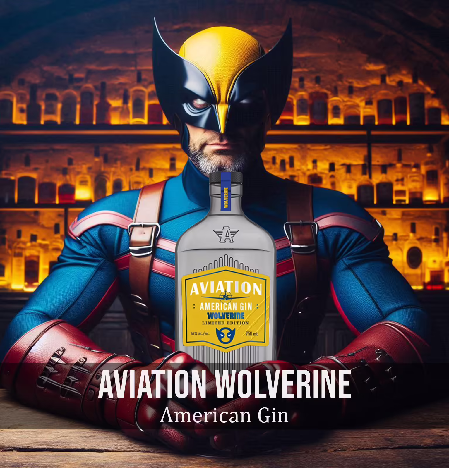 Aviation American Gin Wolverine (3 Pack) Bundle #078