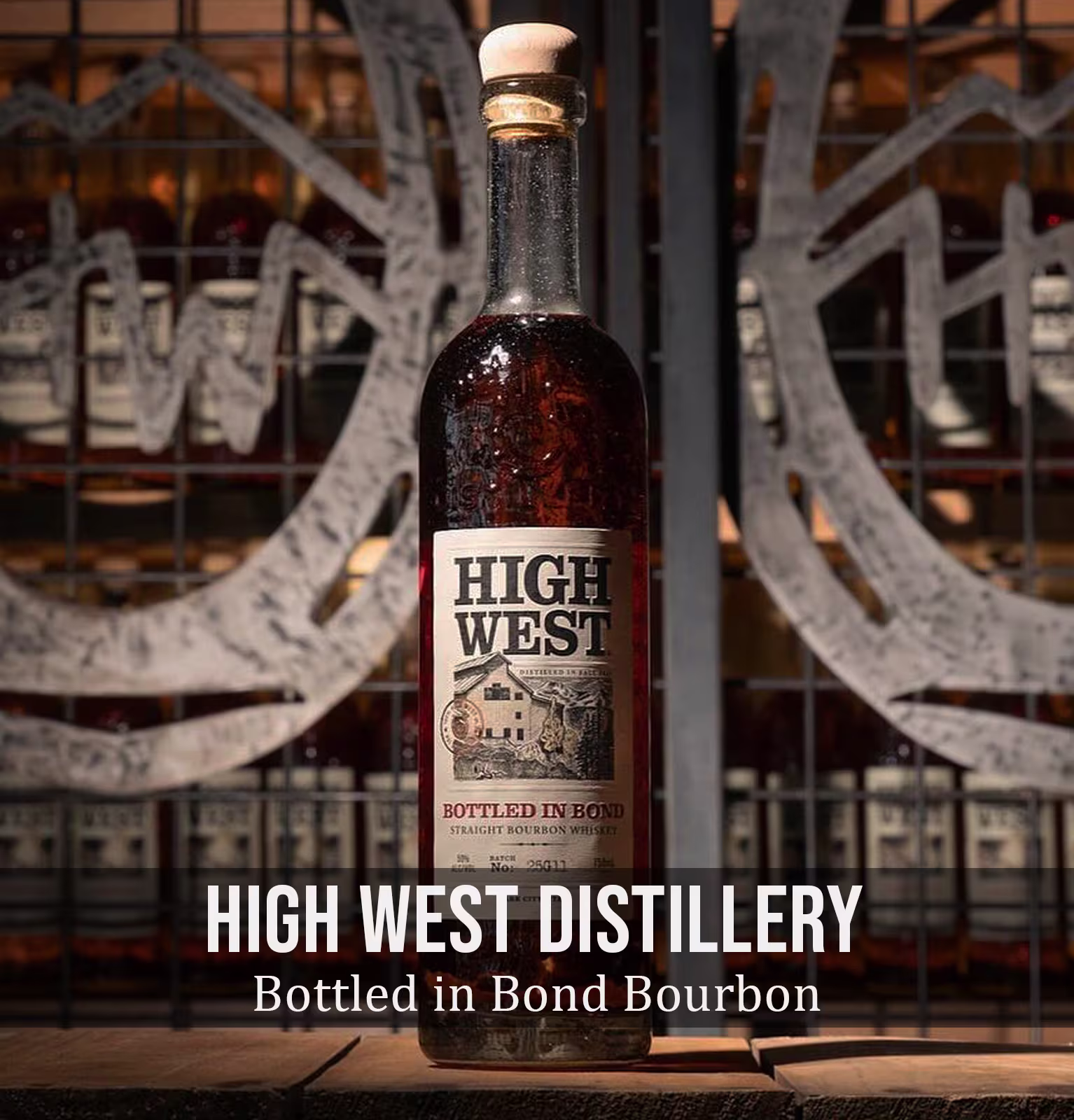 High West Distillery Bottled in Bond Straight Bourbon Whiskey