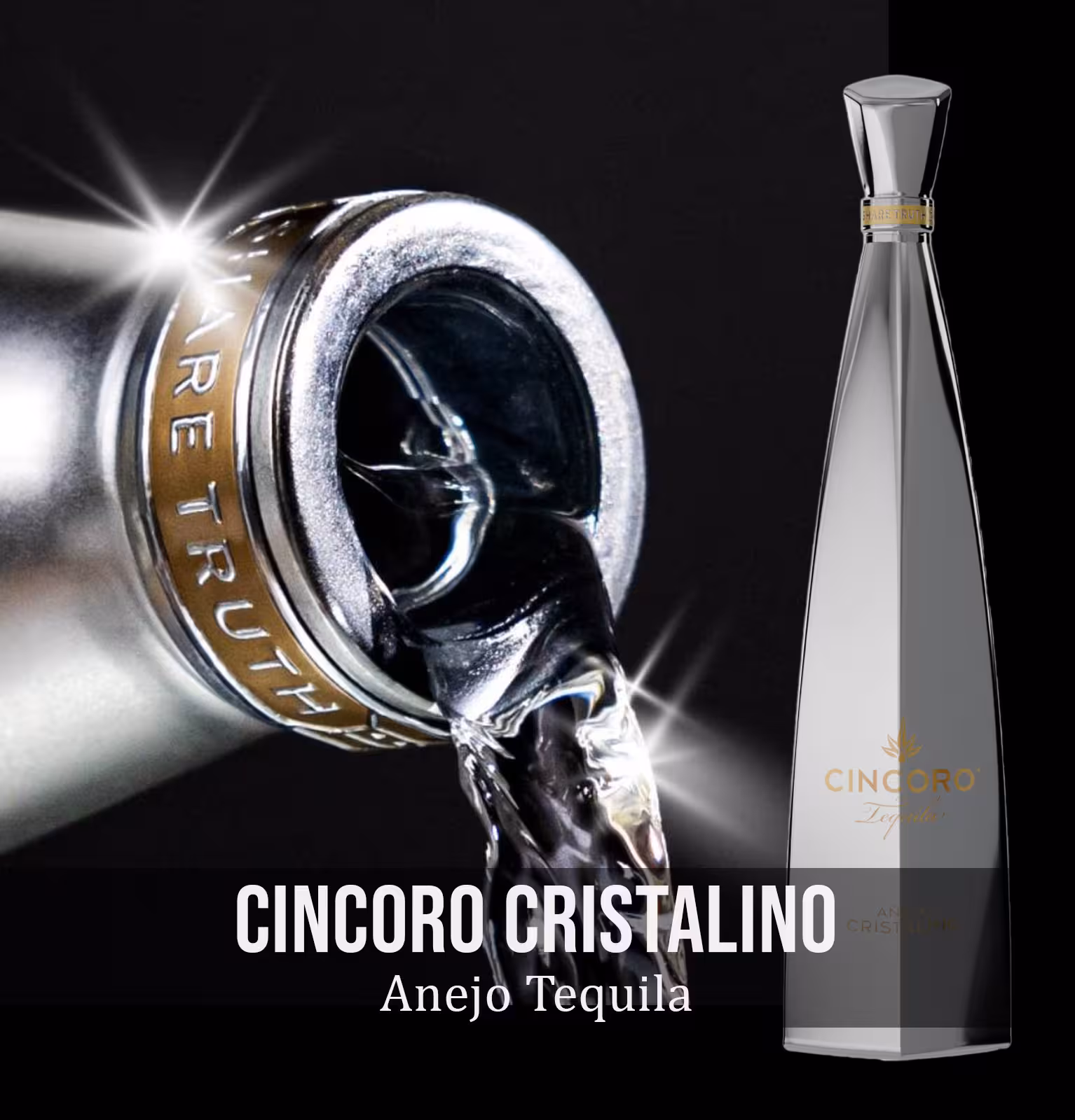 Cincoro Anejo Cristalino Tequila