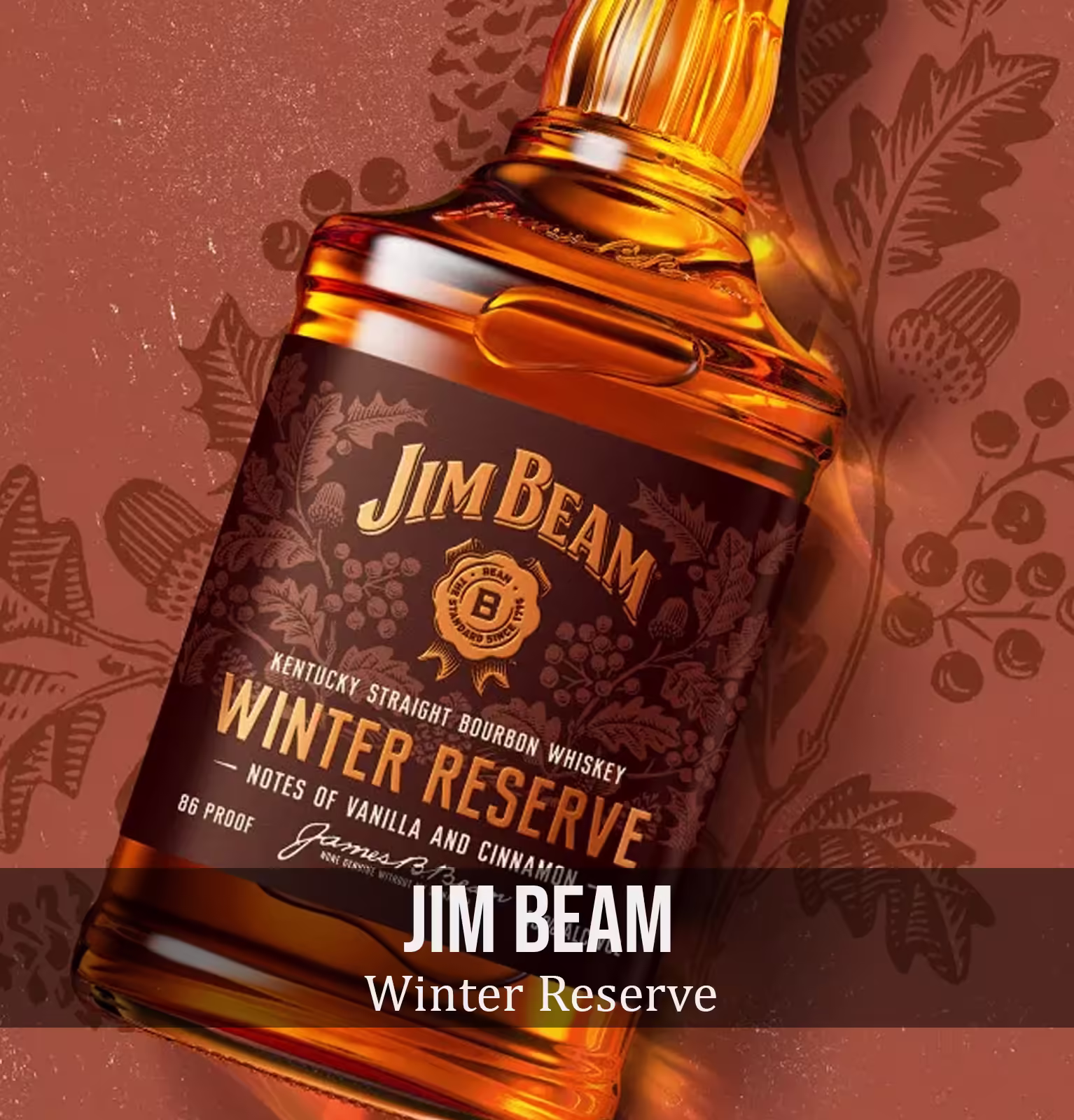Jim Beam Winter Reserve Limited Edition Bourbon Whiskey
