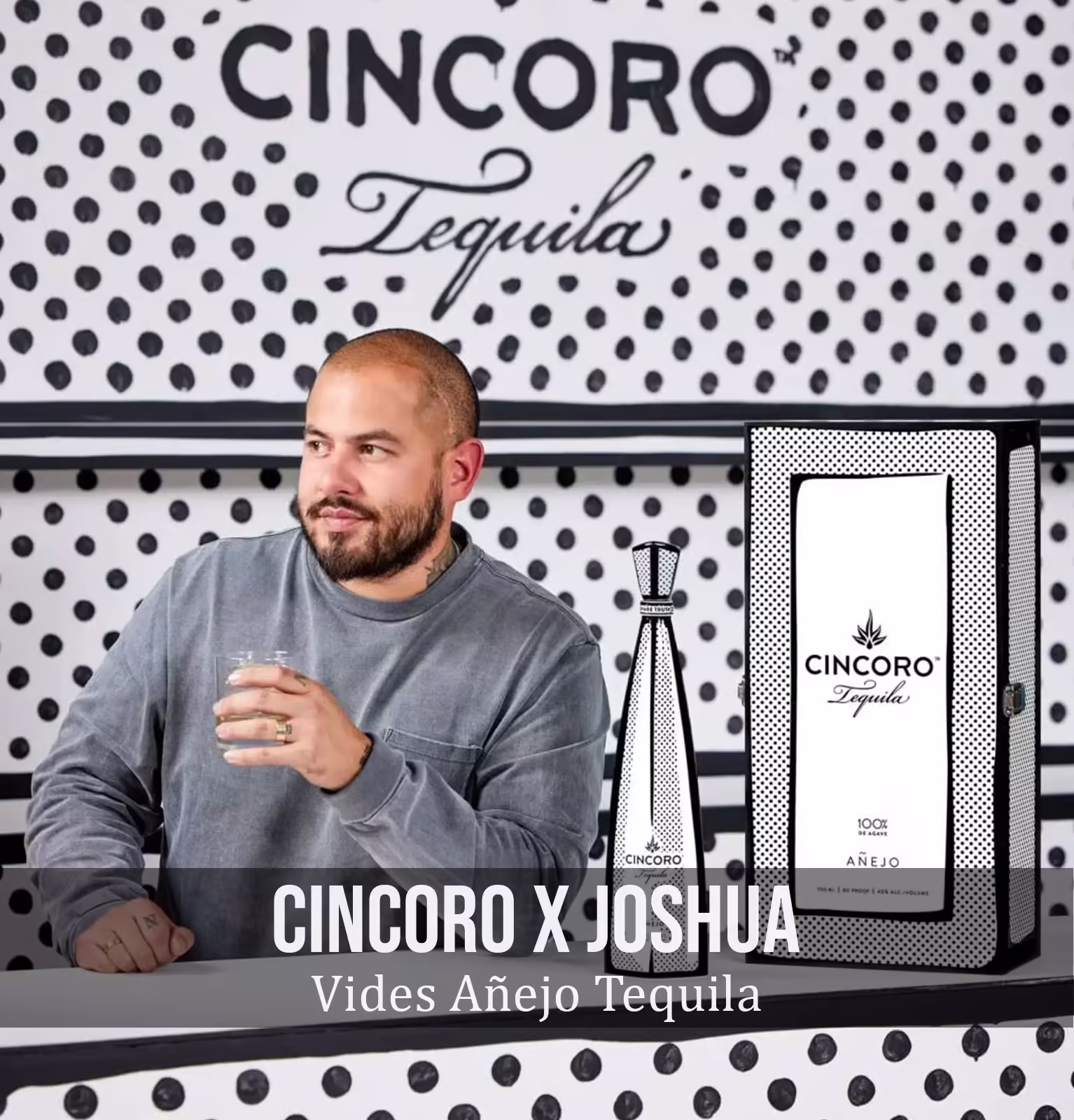 Cincoro x Joshua Vides Anejo Tequila