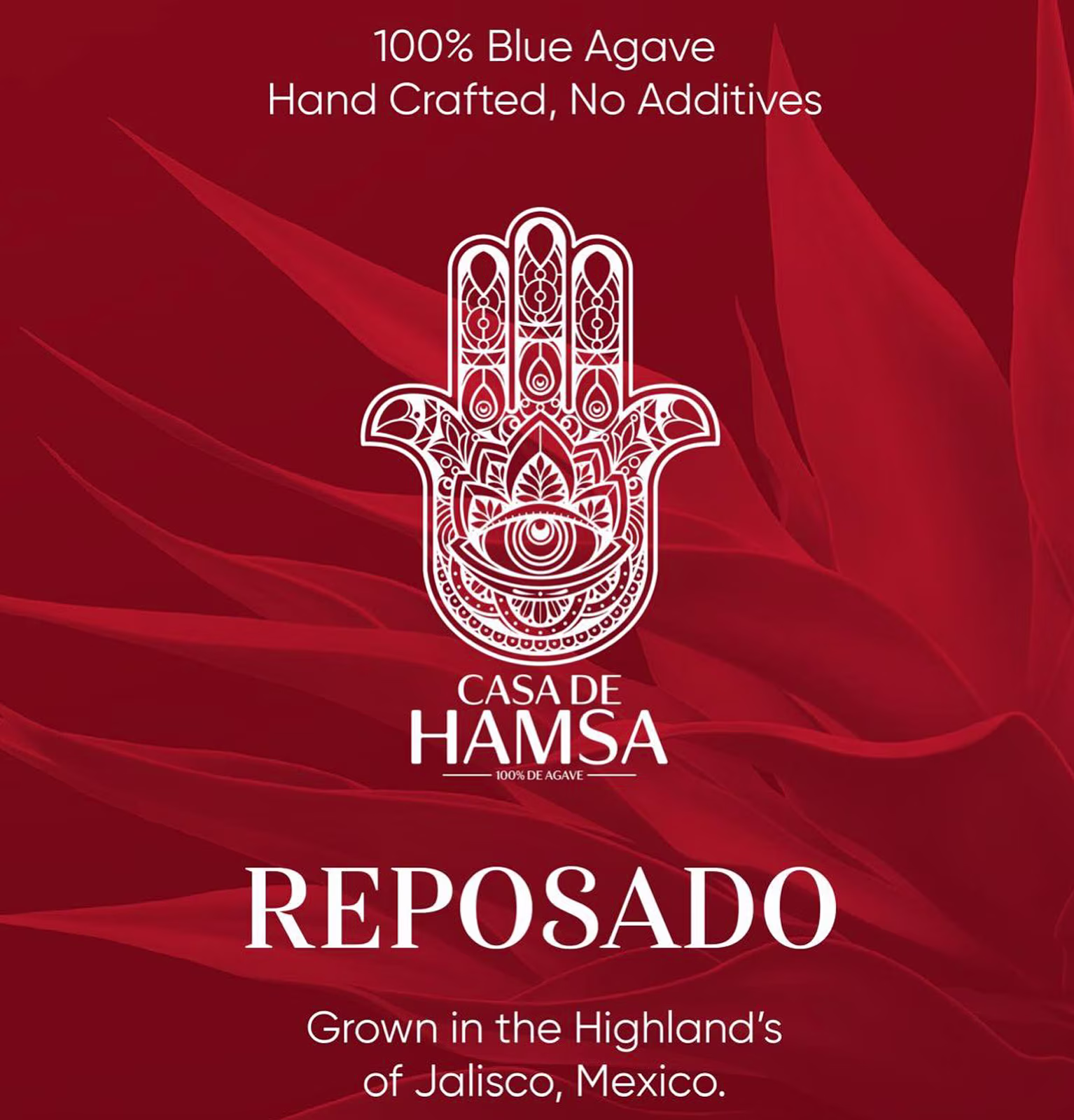 Casa De Hamsa Reposado Tequila 1L