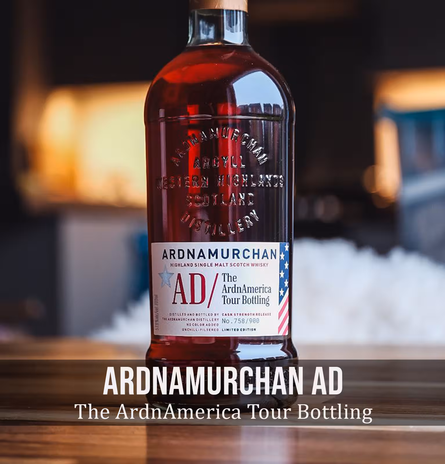 Ardnamurchan AD The ArdnAmerica Tour Bottling Scotch Whisky