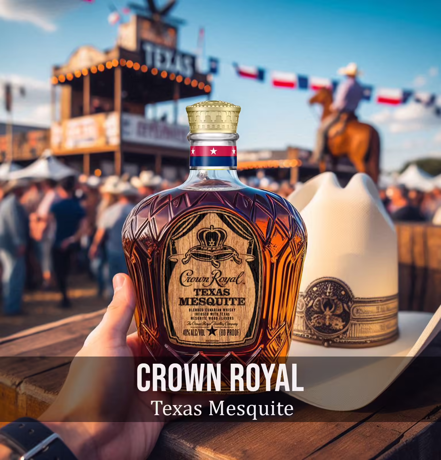 Crown Royal Texas Mesquite Canadian Whisky