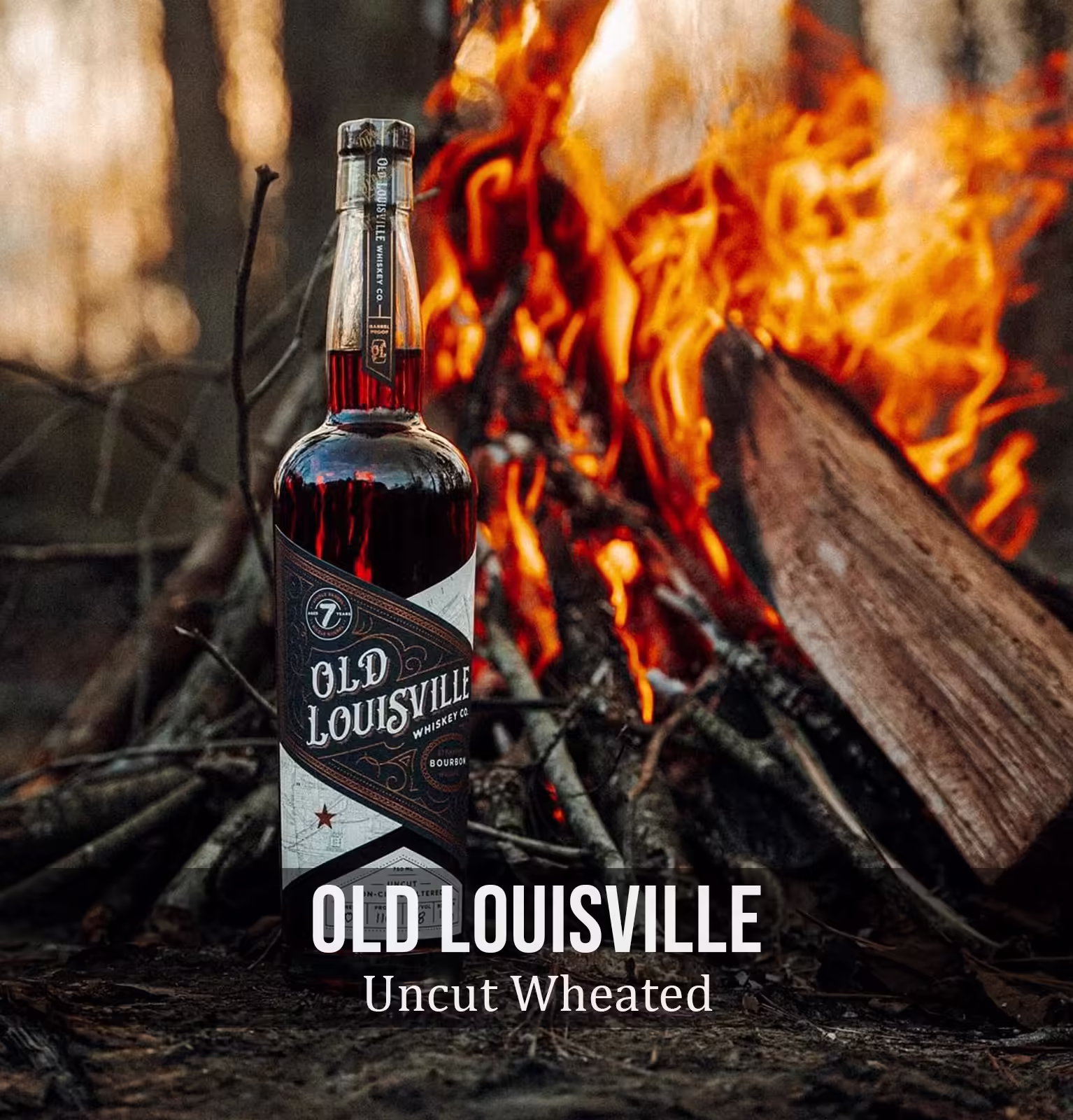 Old Louisville Whiskey Co. 7 Year Old Uncut Wheated Bourbon Whiskey