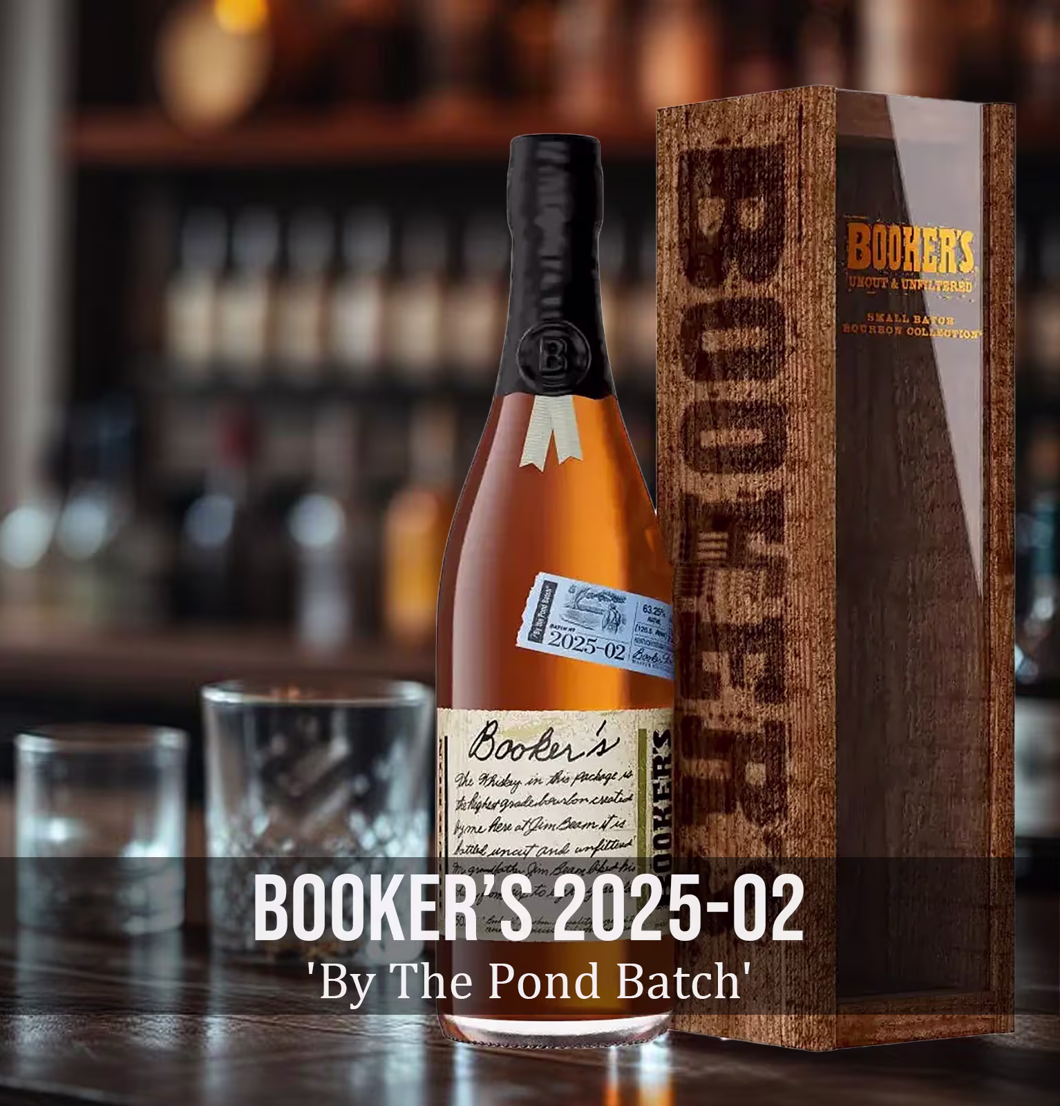 Booker’s 'By The Pond Batch' 2025-02 Kentucky Straight Bourbon Whiskey