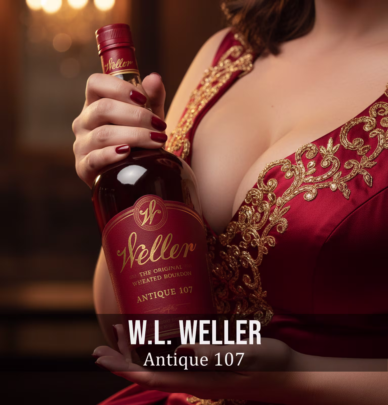 W.L. Weller Antique 107 Original Wheated Straight Bourbon Whiskey