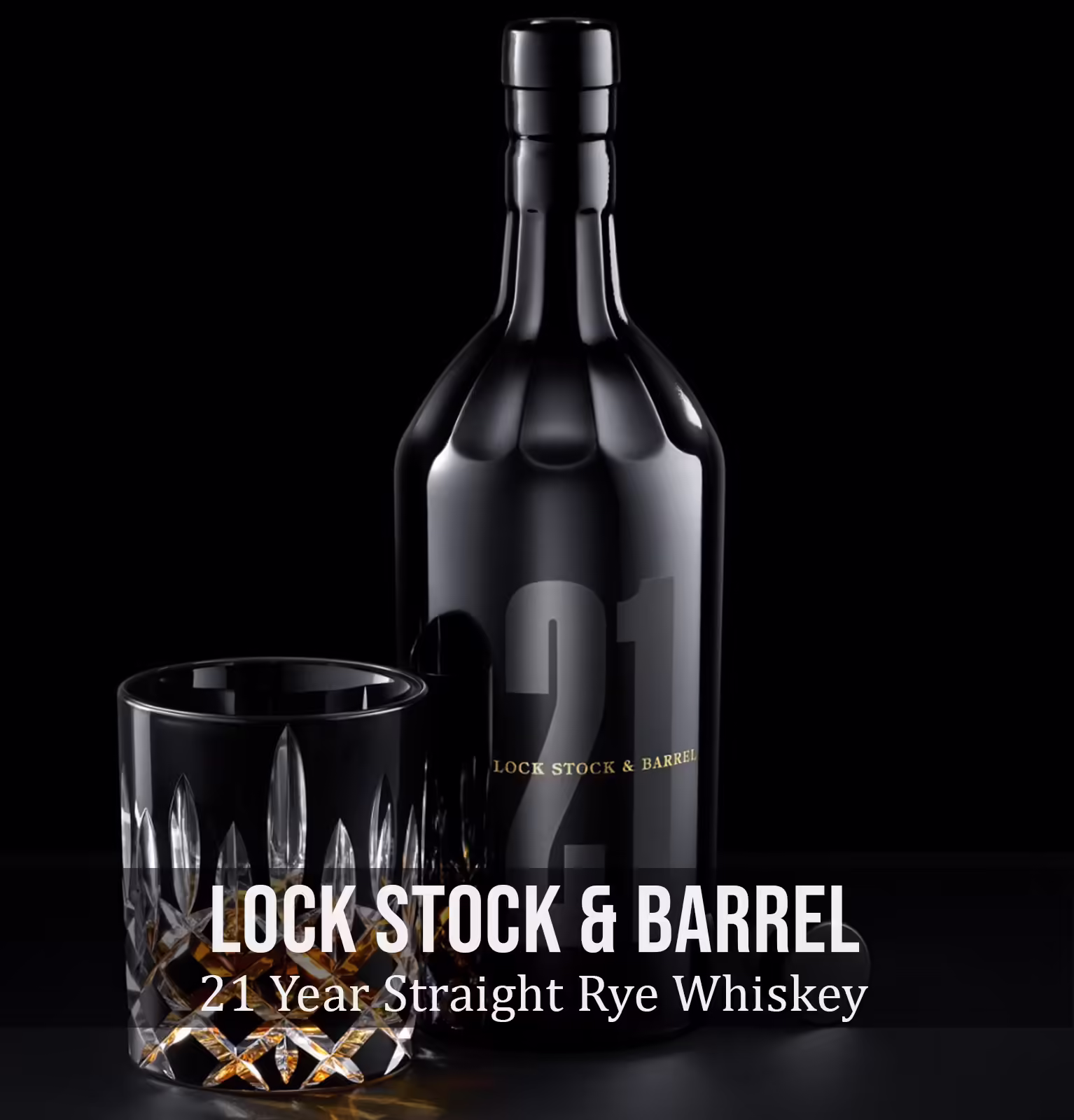Lock Stock & Barrel 21 Year Straight Rye Whiskey