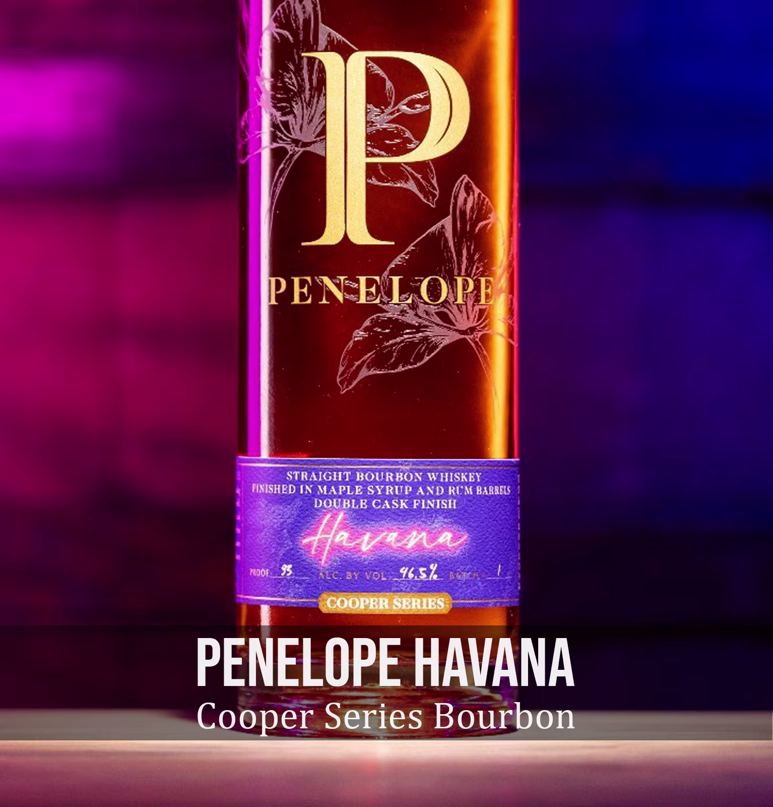 Penelope Havana Cooper Series Straight Bourbon Whiskey