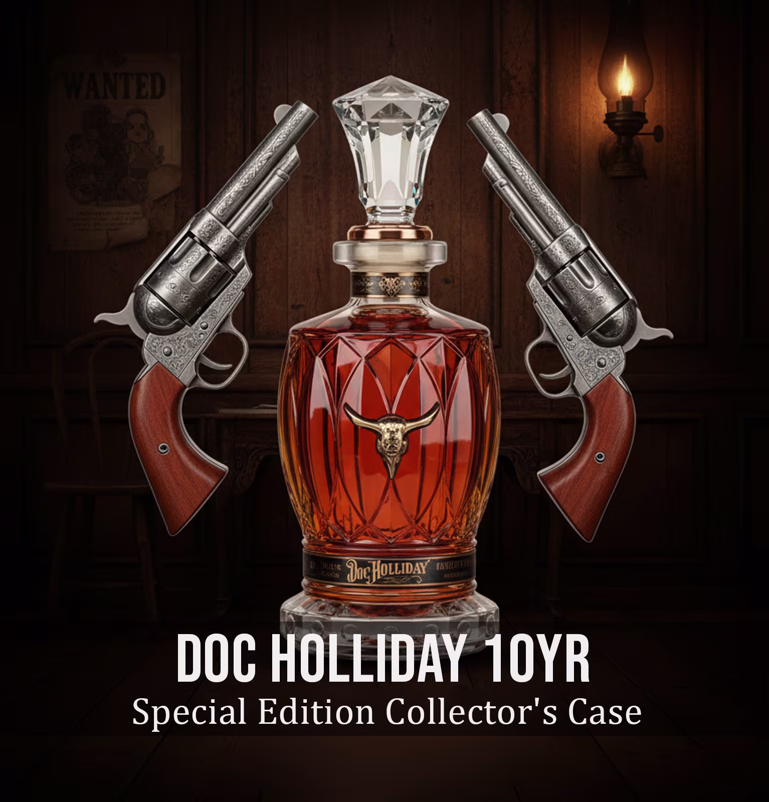 Doc Holliday 10 Year Old Special Edition Collector's Case
