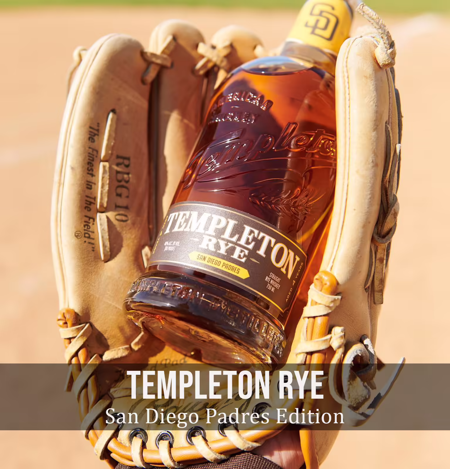 Templeton 4 Year Rye Whiskey Padres Edition